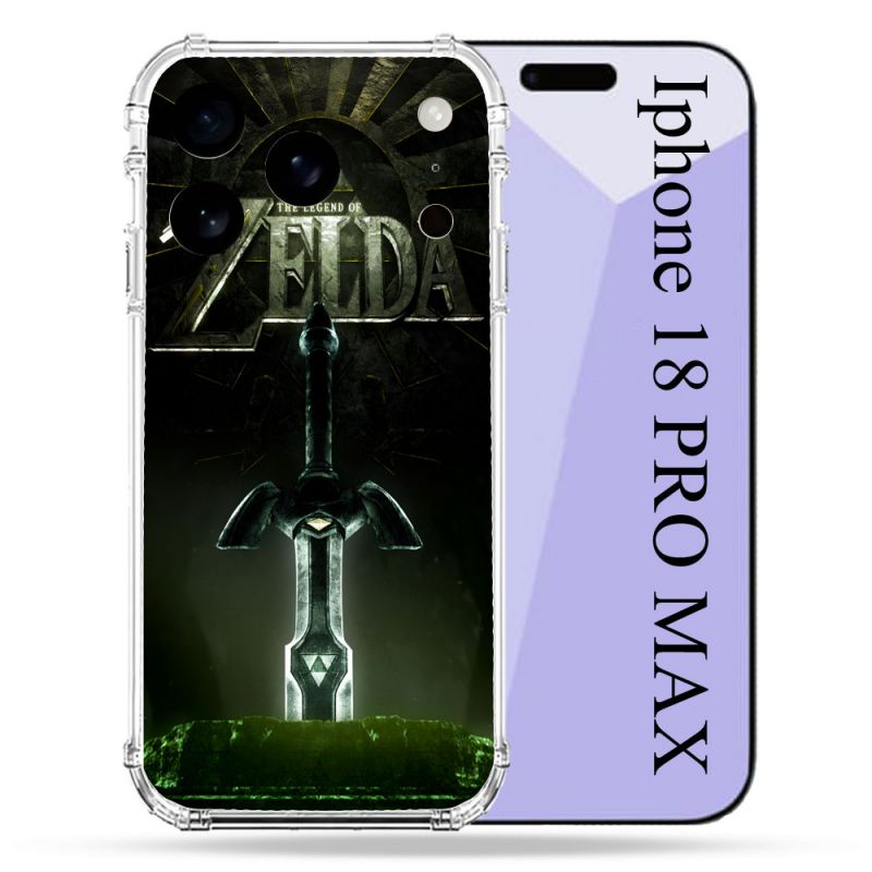 Coque Renforcée Pour Iphone 18 Pro Max Zelda