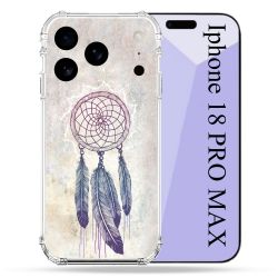 Coque Renforcée Pour Iphone 18 Pro Max Zen Attrape Reve Blanc