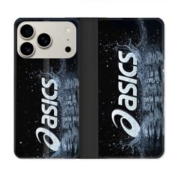 Housse cuir portefeuille Pour Iphone 18 Pro Asics