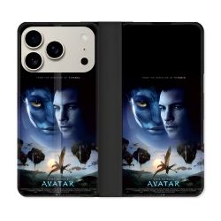 Housse cuir portefeuille Pour Iphone 18 Pro Avatar