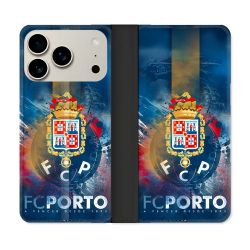 Housse cuir portefeuille Pour Iphone 18 Pro Max Foot FC Porto