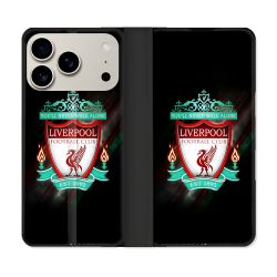 Housse cuir portefeuille Pour Iphone 18 Pro Foot Liverpool