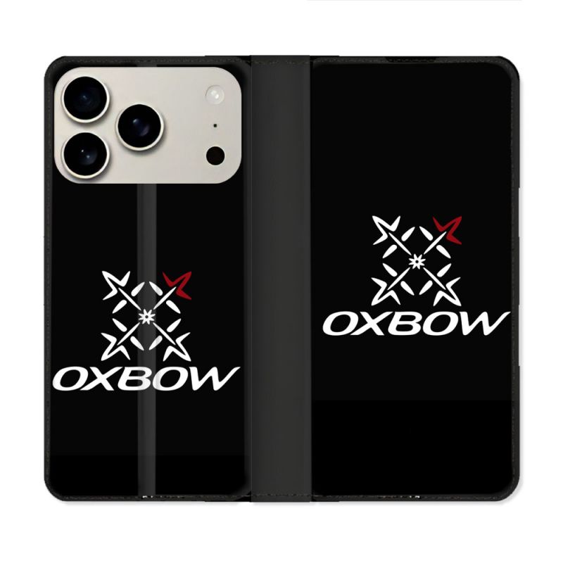 Housse cuir portefeuille Pour Iphone 18 Pro Max Oxbow