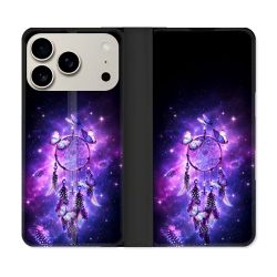 Housse cuir portefeuille Pour Iphone 18 Pro Zen Attrape Reve Papillon 2026