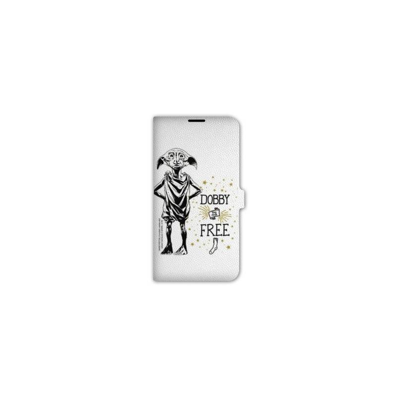 Housse cuir portefeuille Iphone 7 WB License harry potter dobby