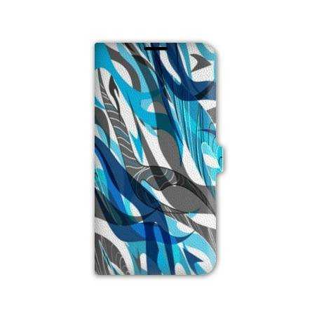 Housse cuir portefeuille Iphone 7 Etnic abstrait