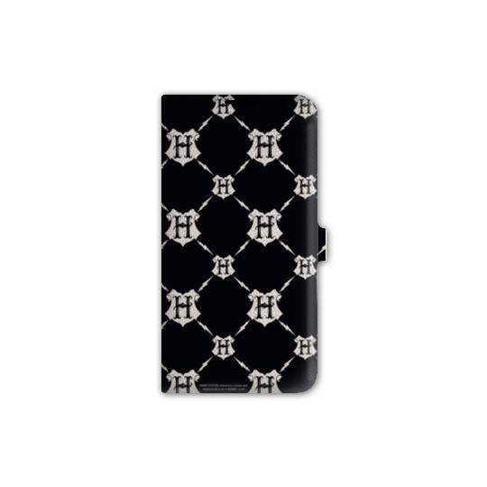 Housse cuir portefeuille Iphone 7 WB License harry potter pattern