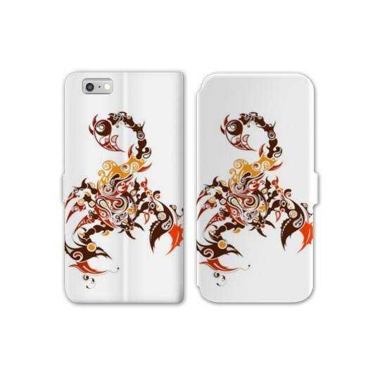 RV Housse cuir portefeuille Iphone 6 / 6s reptiles