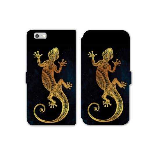 RV Housse cuir portefeuille Iphone 6 / 6s Animaux Maori