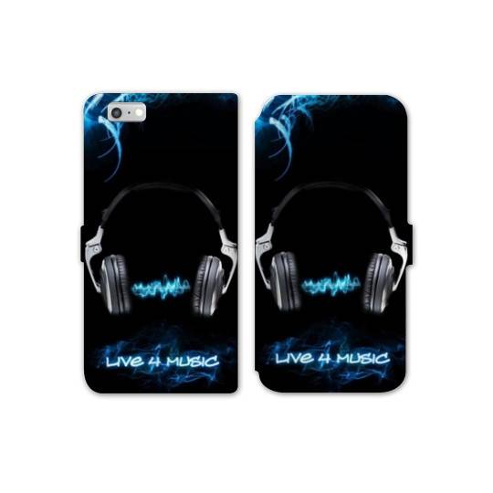 RV Housse cuir portefeuille Iphone 7 techno