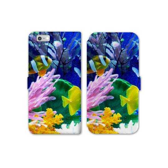 RV Housse cuir portefeuille Iphone 7 Mer