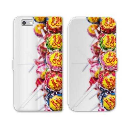 RV Housse cuir portefeuille Iphone 7 Gourmandise