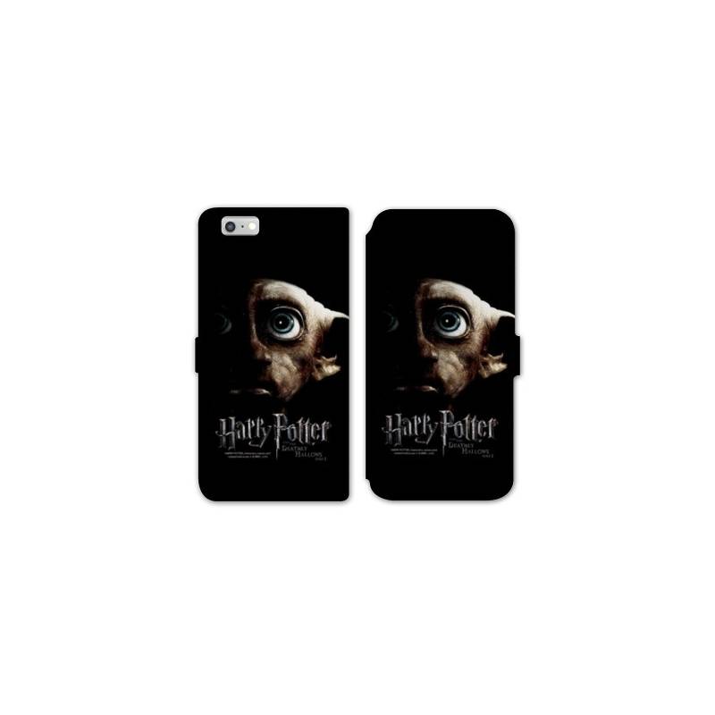 RV Housse cuir portefeuille Iphone 7 WB License harry potter A