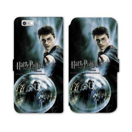 RV Housse cuir portefeuille Iphone 7 WB License harry potter C