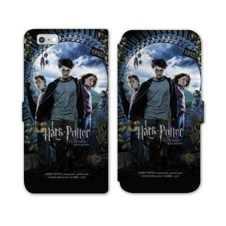 RV Housse cuir portefeuille Iphone 7 WB License harry potter D