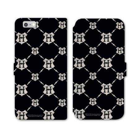 RV Housse cuir portefeuille Iphone 7 WB License harry potter pattern