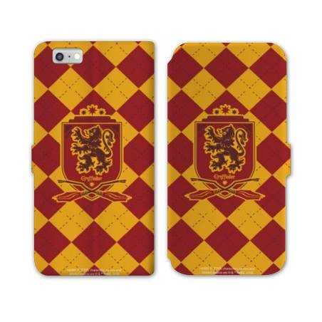 RV Housse cuir portefeuille Iphone 7 WB License harry potter ecole