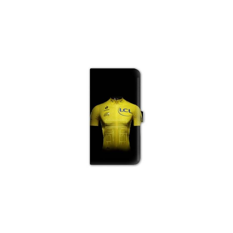 Housse cuir portefeuille Iphone 6 / 6s Cyclisme