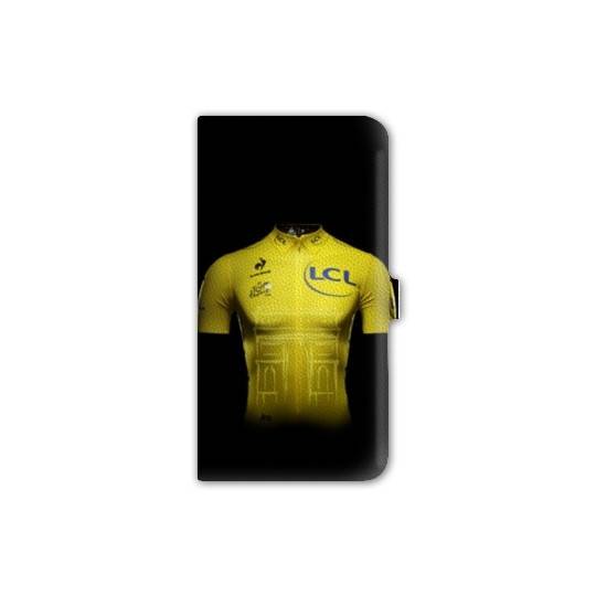 Housse cuir portefeuille Iphone 7 Cyclisme