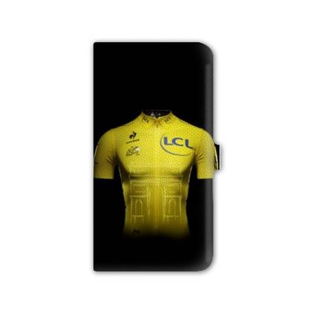 Housse cuir portefeuille Iphone 7 Cyclisme