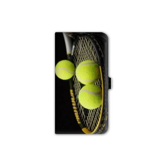 Housse cuir portefeuille Iphone 7 Tennis