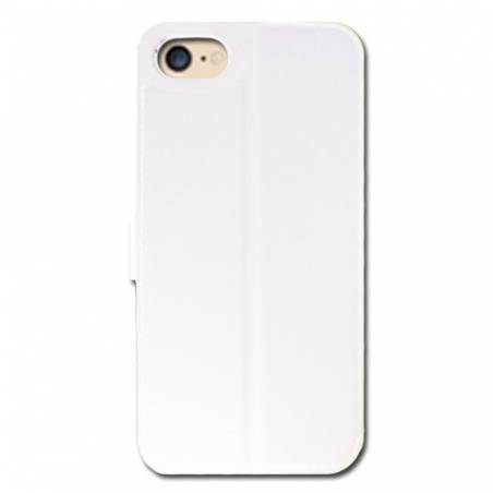 Housse cuir portefeuille Iphone 7 Grunge