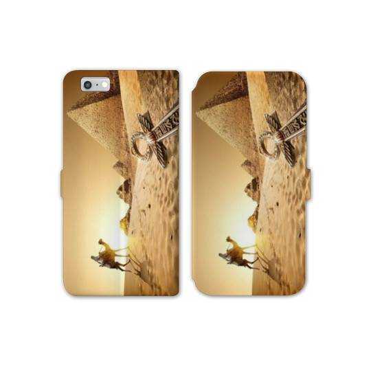 RV Housse cuir portefeuille Iphone 6 / 6s Egypte