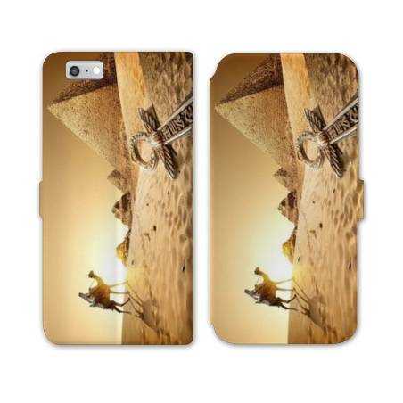 RV Housse cuir portefeuille Iphone 6 / 6s Egypte