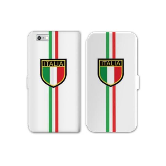 RV Housse cuir portefeuille Iphone 8 Italie