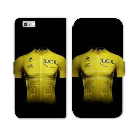RV Housse cuir portefeuille Iphone 8 Cyclisme