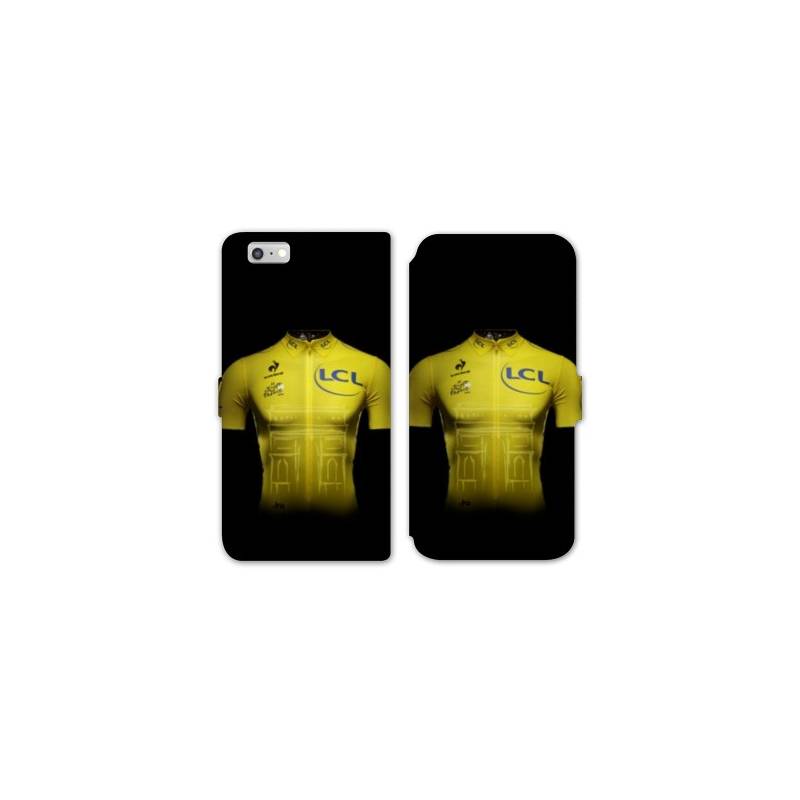 RV Housse cuir portefeuille Iphone 8 Cyclisme