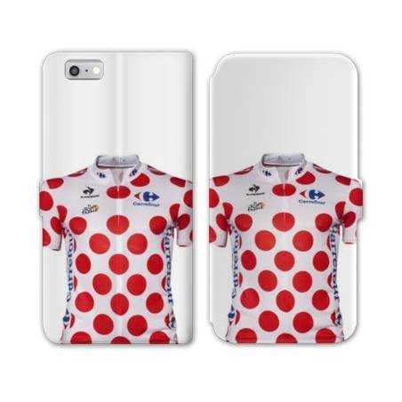 RV Housse cuir portefeuille Iphone 8 Cyclisme
