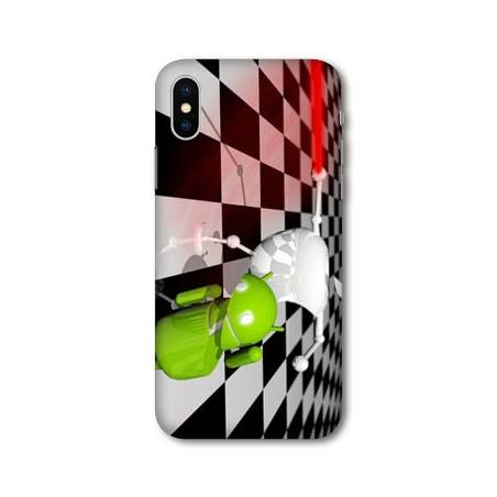 Coque Iphone X apple vs android
