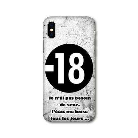 Coque Iphone X Humour