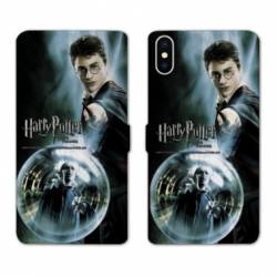 RV Housse cuir portefeuille Iphone x WB License harry potter C