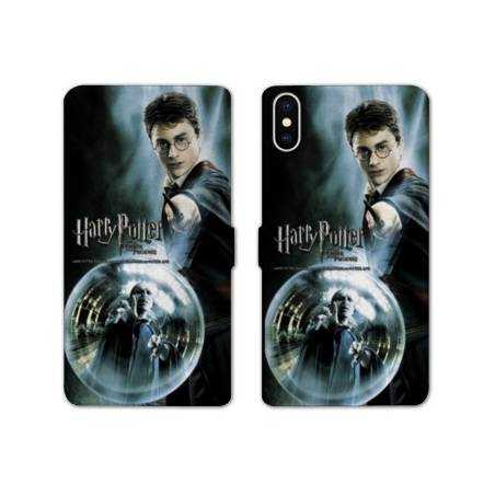 RV Housse cuir portefeuille Iphone x WB License harry potter C