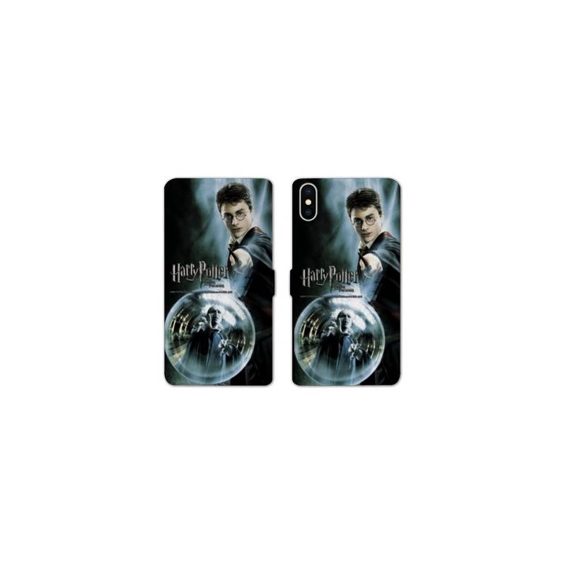 RV Housse cuir portefeuille Iphone x WB License harry potter C