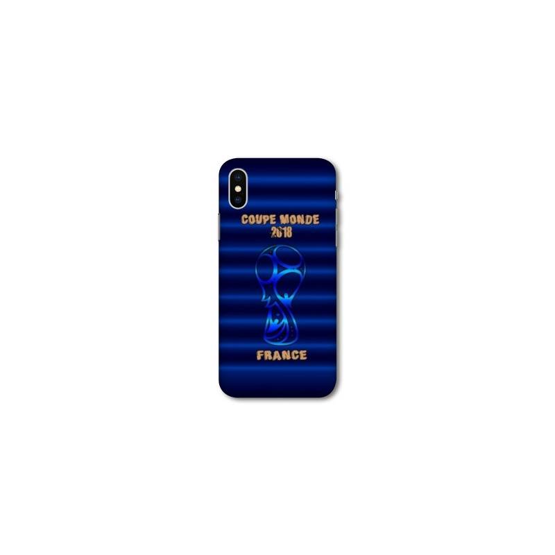 Coque Iphone X coupe monde football 2018
