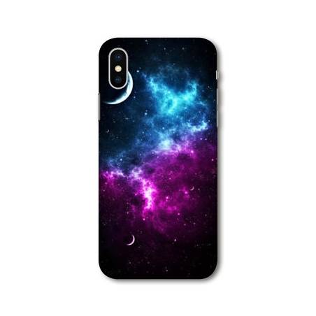 Coque Iphone XS Espace Univers Galaxie