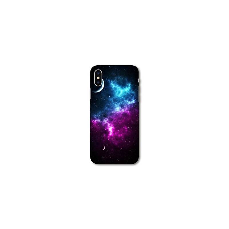 Coque Iphone XS Espace Univers Galaxie