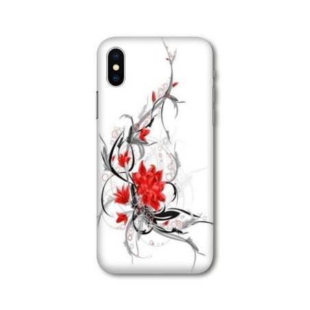 Coque Iphone XS fleurs
