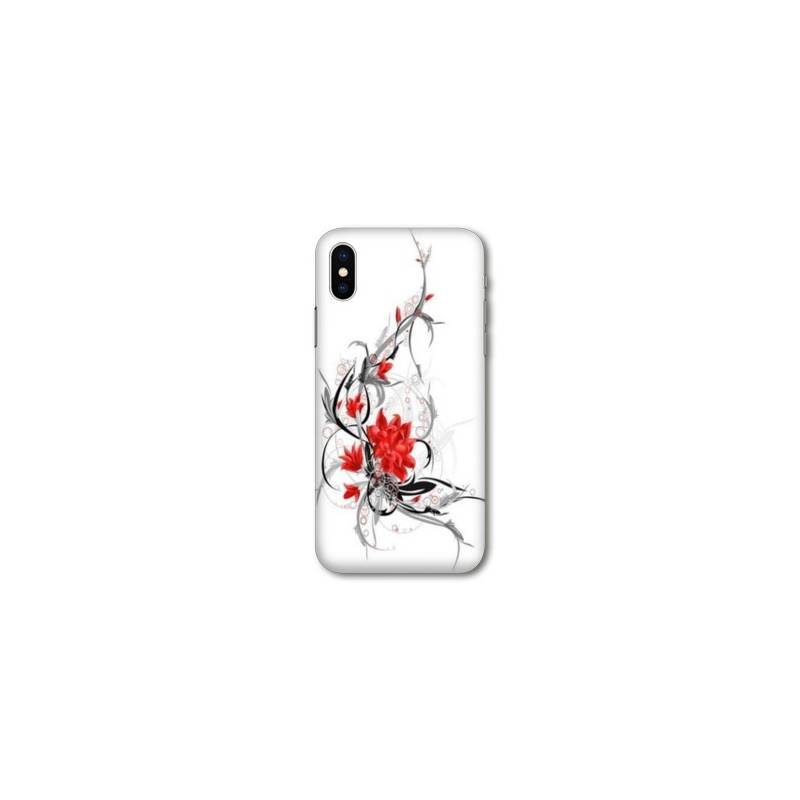 Coque Iphone XS fleurs
