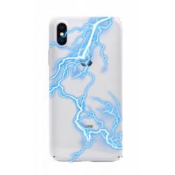 Coque transparente Iphone XS eclair