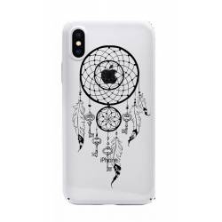 Coque transparente Iphone XS feminine attrape reve cle