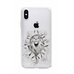 Coque transparente Iphone XS lion