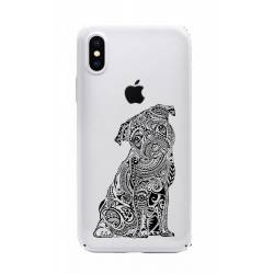Coque transparente Iphone XS chien
