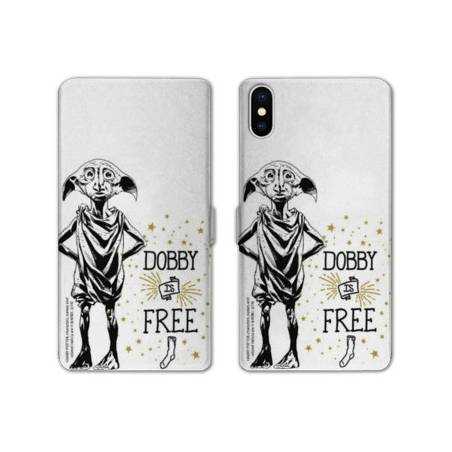 RV Housse cuir portefeuille Iphone XS Max WB License harry potter dobby