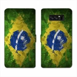 RV Housse cuir portefeuille Samsung Galaxy S10 Bresil