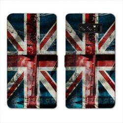 RV Housse cuir portefeuille Samsung Galaxy S10 Angleterre