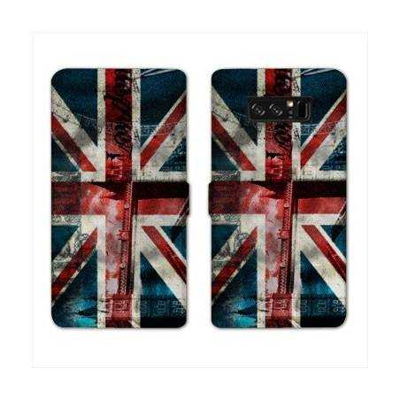 RV Housse cuir portefeuille Samsung Galaxy S10 Angleterre